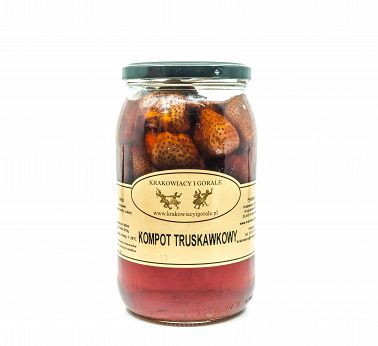 Kompot truskawkowy - 900 ml