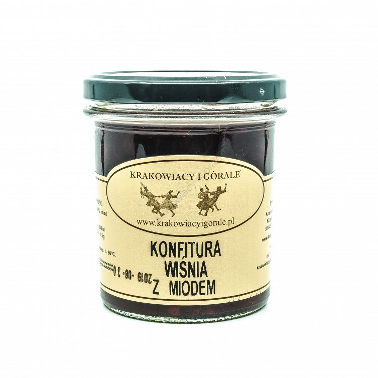 Konfitura wiśniowa z miodem