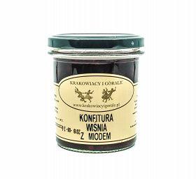 Konfitura wiśniowa z miodem